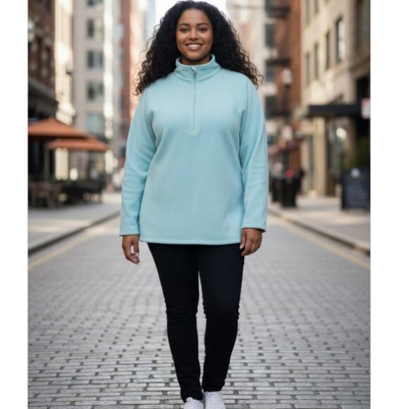 Eddie Bauer Women's Mock Neck Pullover Sweater Size 3X NWT - Picture 3 of 9